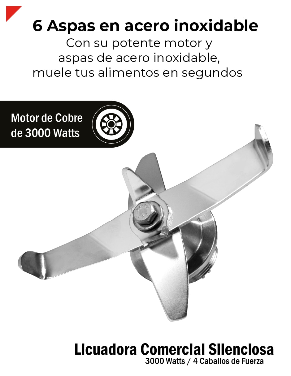 Licuadora BSSB01 6 velocidades 8