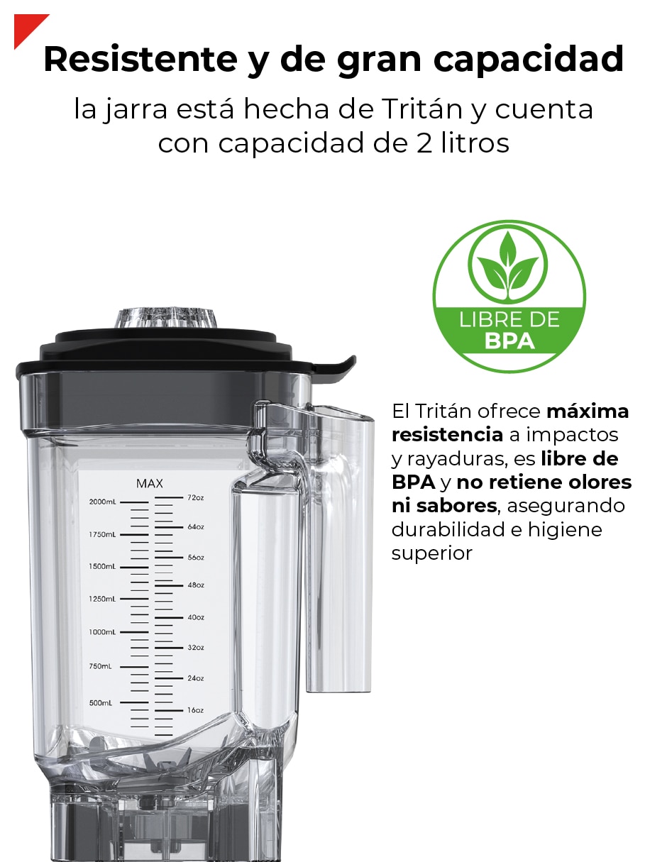 Licuadora BSSB01 6 velocidades 10