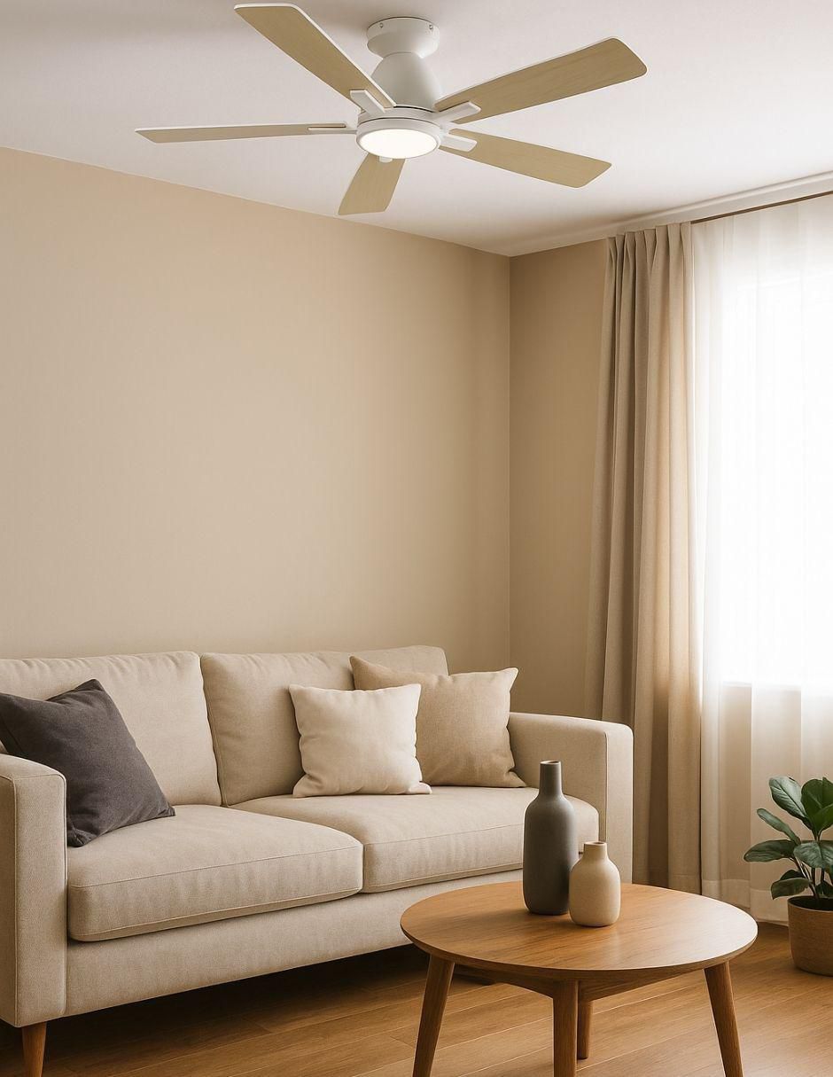 Ventilador de techo con control remoto 6 velocidades 2