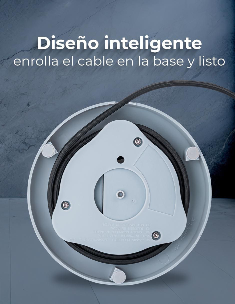 Hervidor 1.7 L acero inoxidable 6