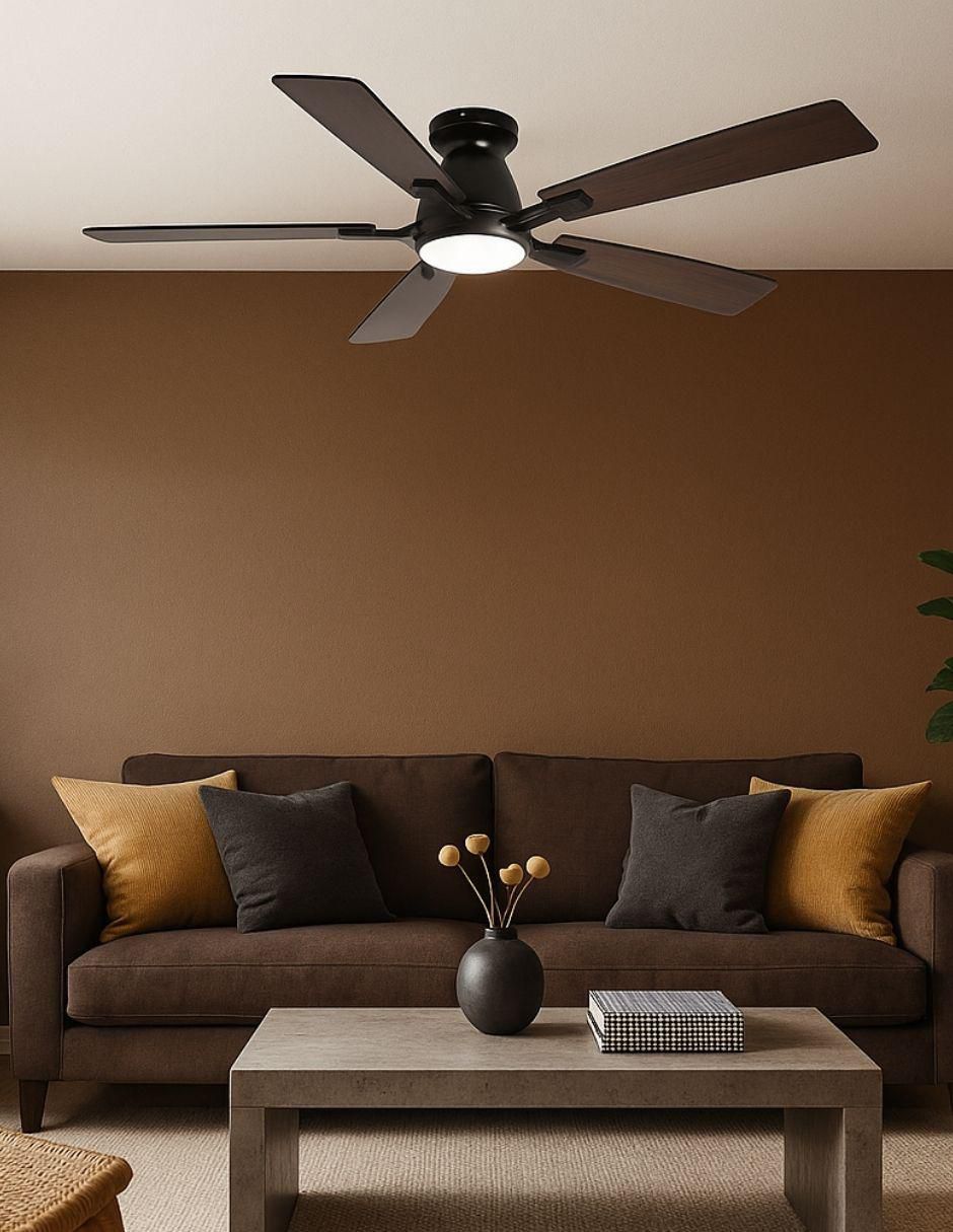 Ventilador de techo Megaluz con control remoto 6 velocidades