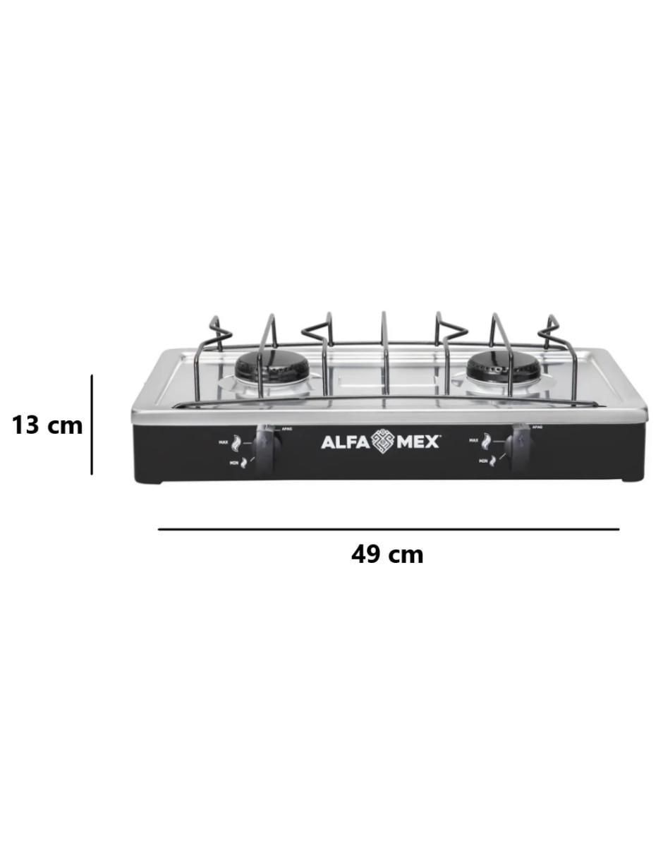 Parrilla de gas Alfamex