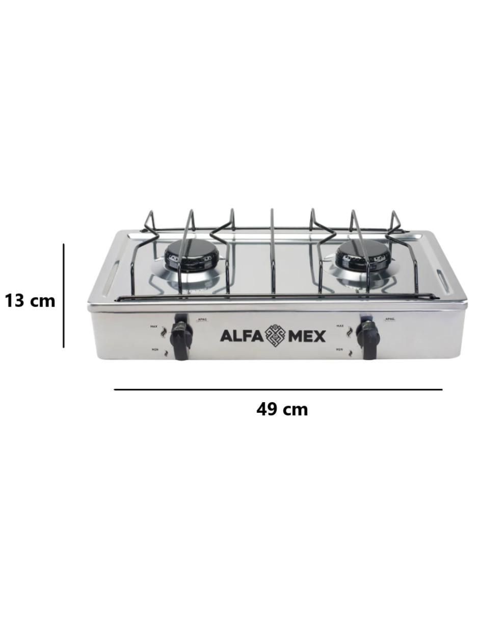 Parrilla de gas Alfamex
