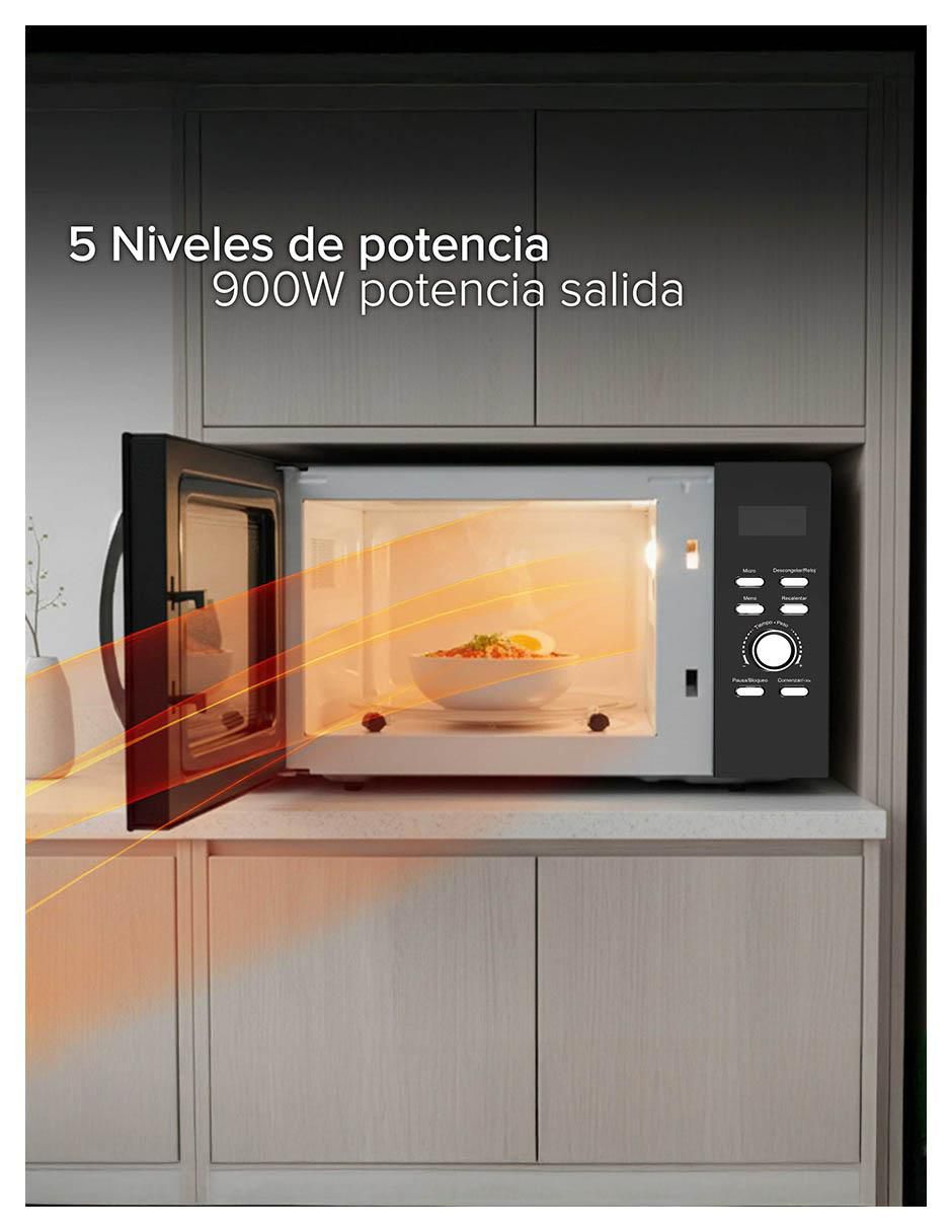 Horno de microondas convencional White Westinghouse modelo WWCMV10028WE_05 de 1 pie
