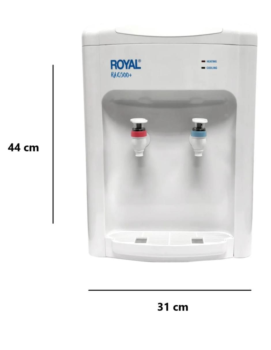Dispensador de agua eléctrico Royal RAQ500-Blanco