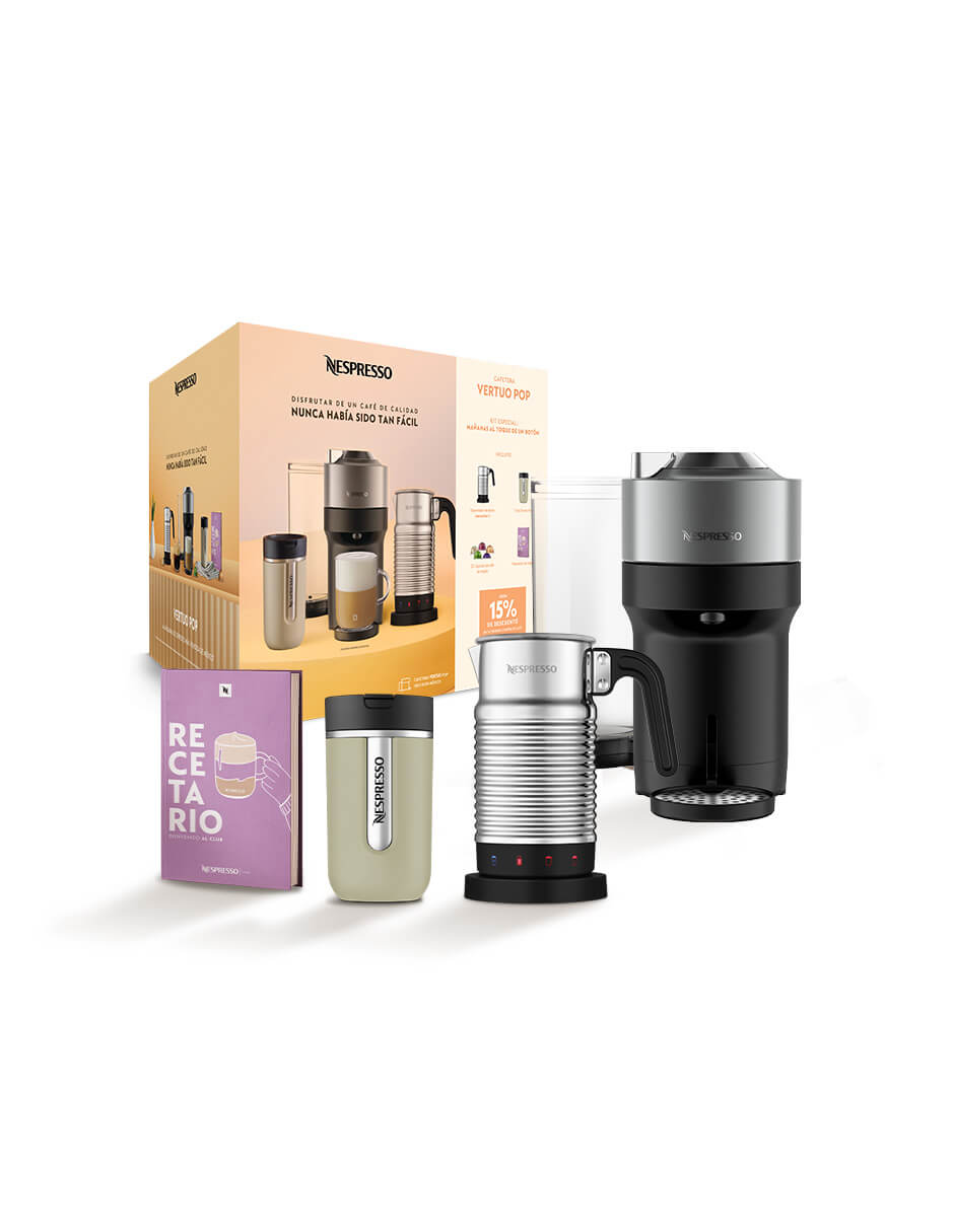 Cafetera Onpack Mornings Vertuo Pop Deluxe Titan 1