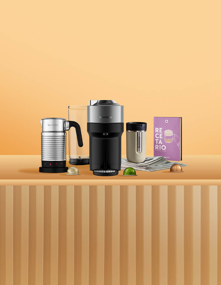 Combo cafetera y aeroccino vertuo 158436 Combo cafetera y aeroccino vertuo 158436