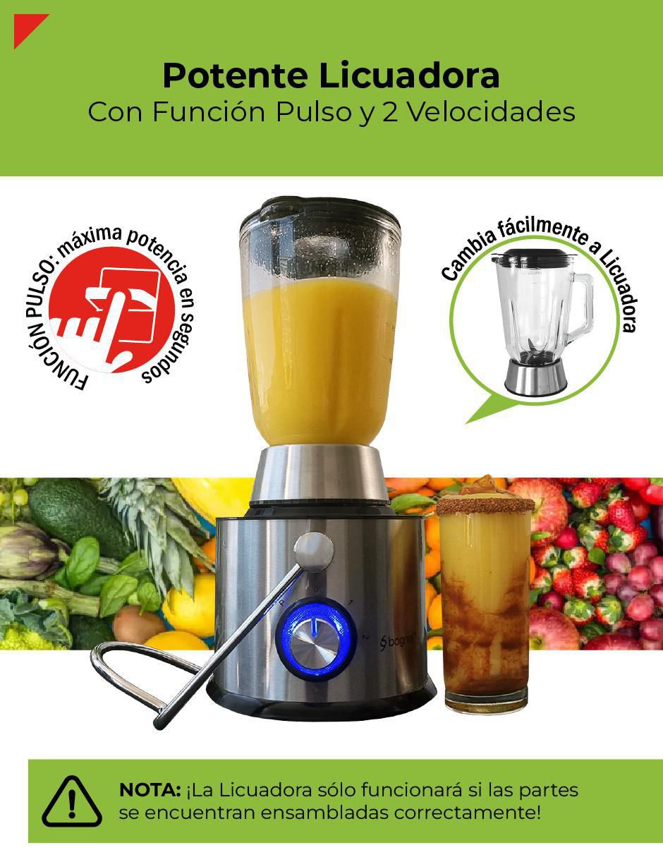 Extractor de jugo 800 W 12