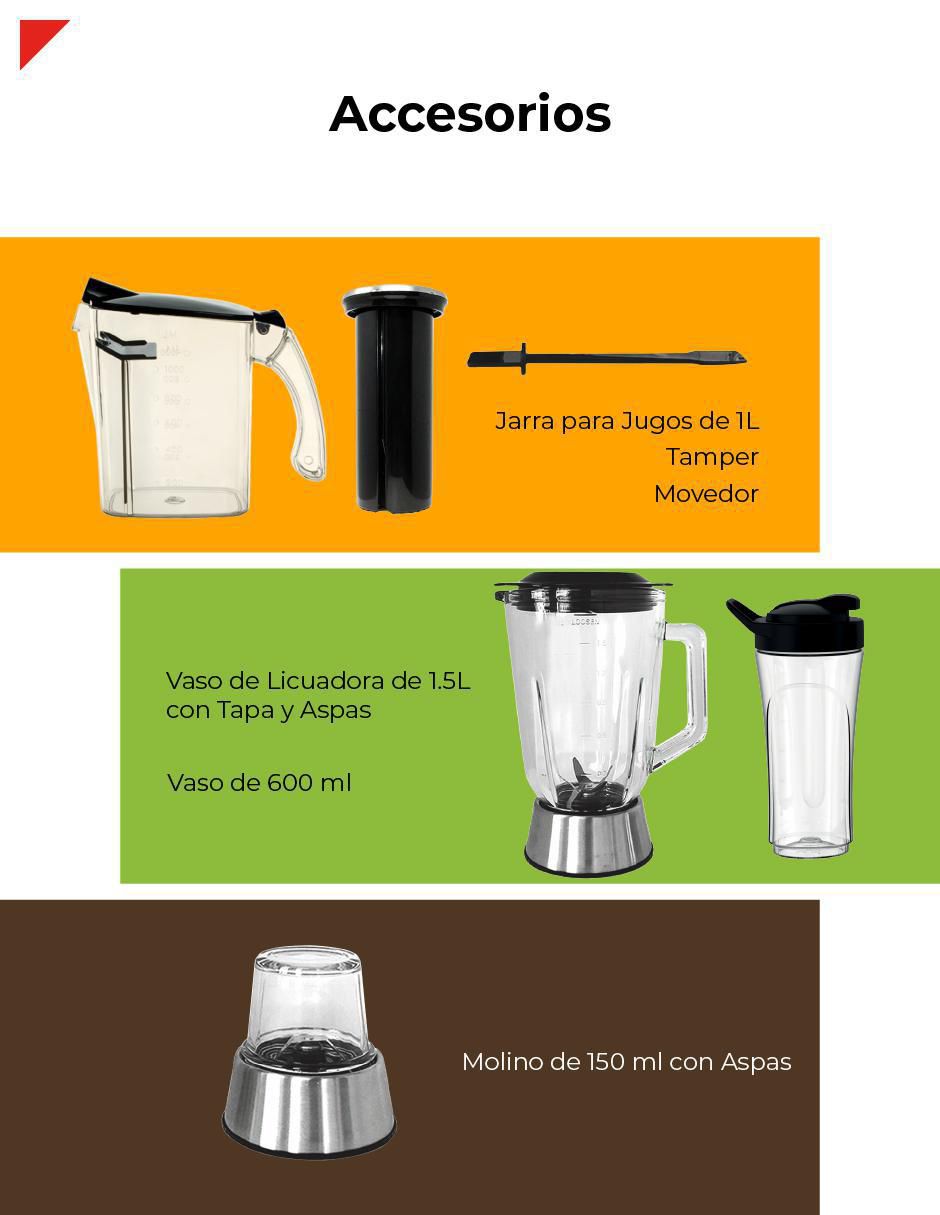 Extractor de jugo 800 W 16