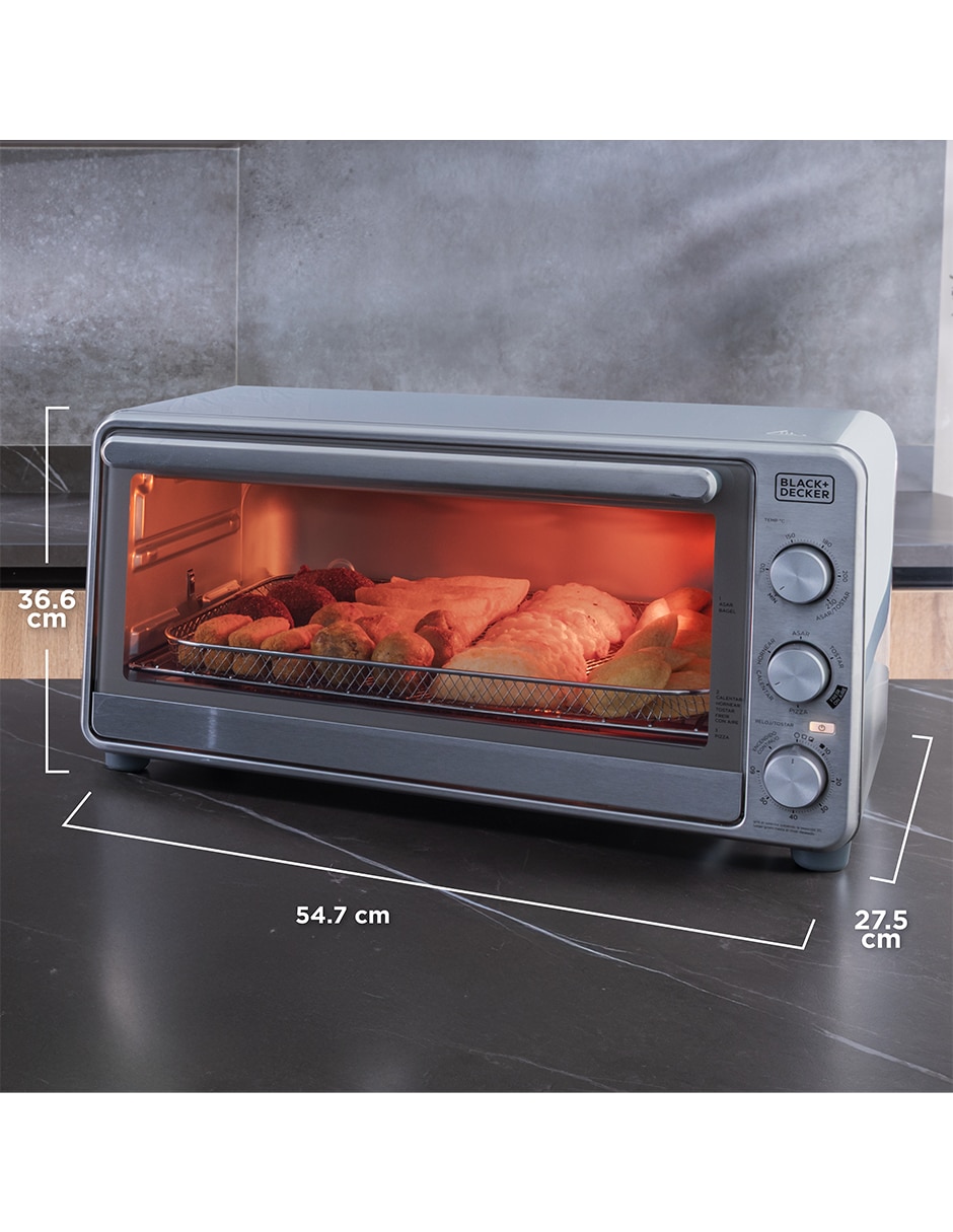 Horno eléctrico freidora TO8235 Titánxg 32 L 10