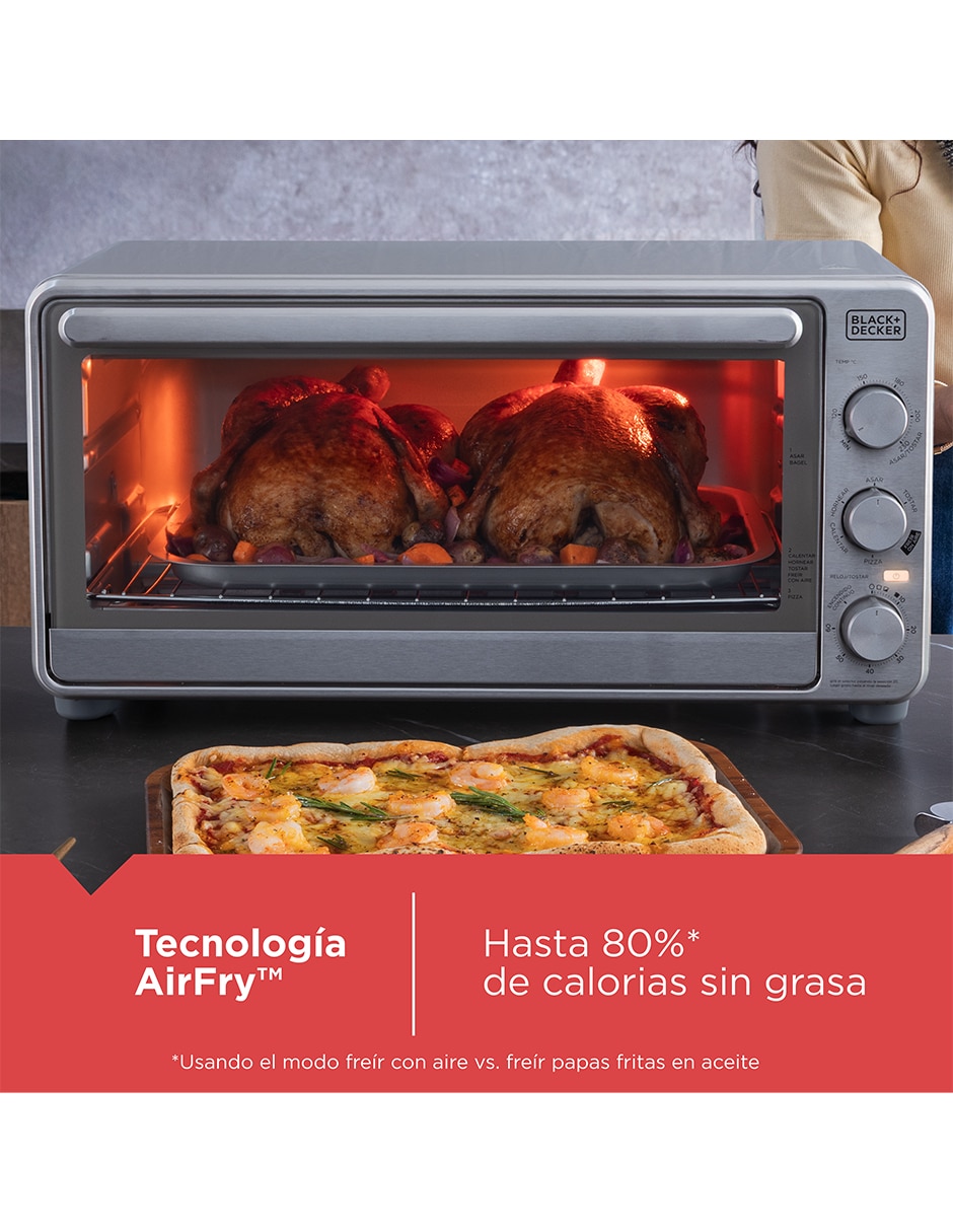 Horno eléctrico freidora TO8235 Titánxg 32 L 3