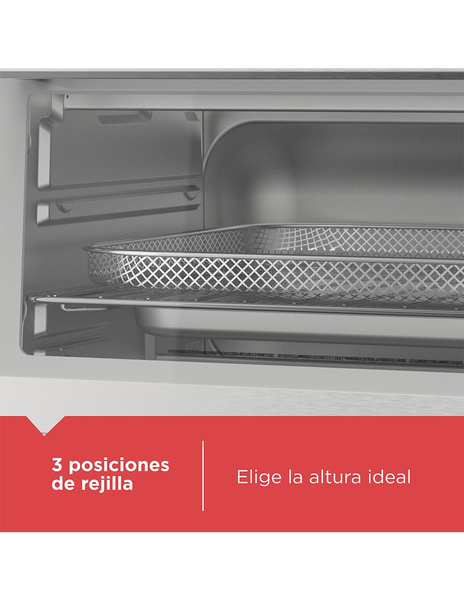 Horno eléctrico freidora TO8235 Titánxg 32 L 8