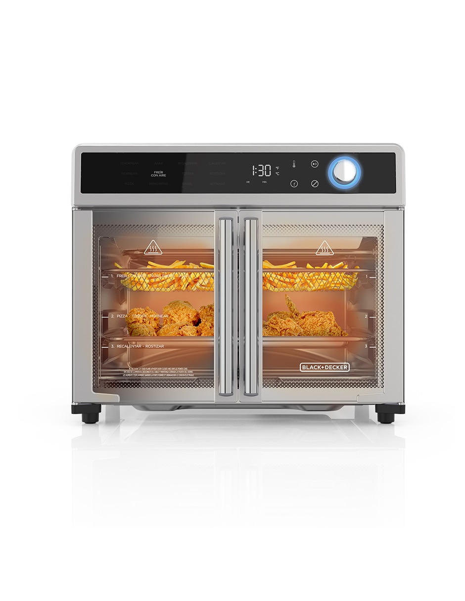 Horno eléctrico freidora Black + Decker Crisp 'N Bake 16 L