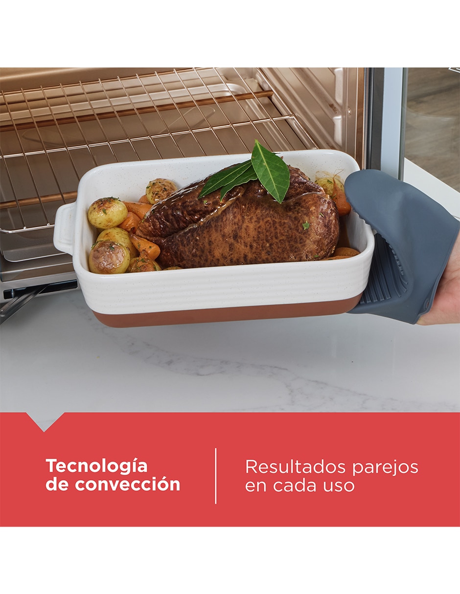Horno eléctrico freidora Black + Decker Crisp 'N Bake 16 L