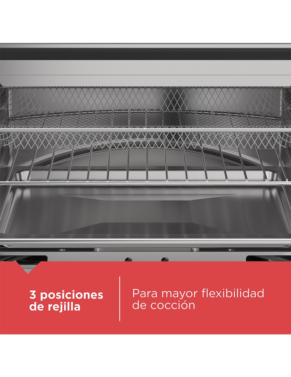 Horno eléctrico freidora Black + Decker Crisp 'N Bake 16 L