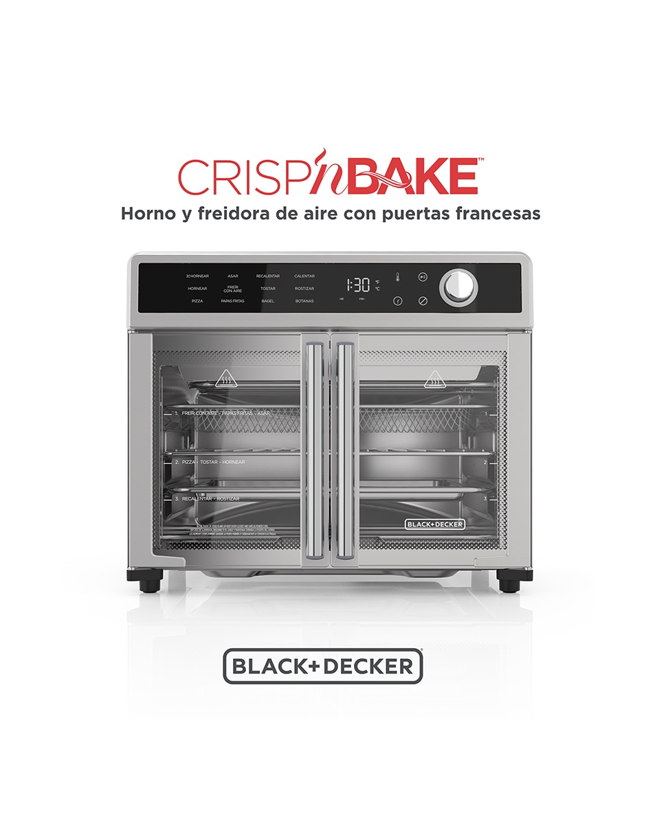 Horno eléctrico freidora Black + Decker Crisp 'N Bake 16 L
