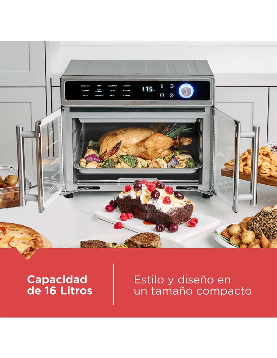 Horno eléctrico freidora Black + Decker Crisp 'N Bake 16 L