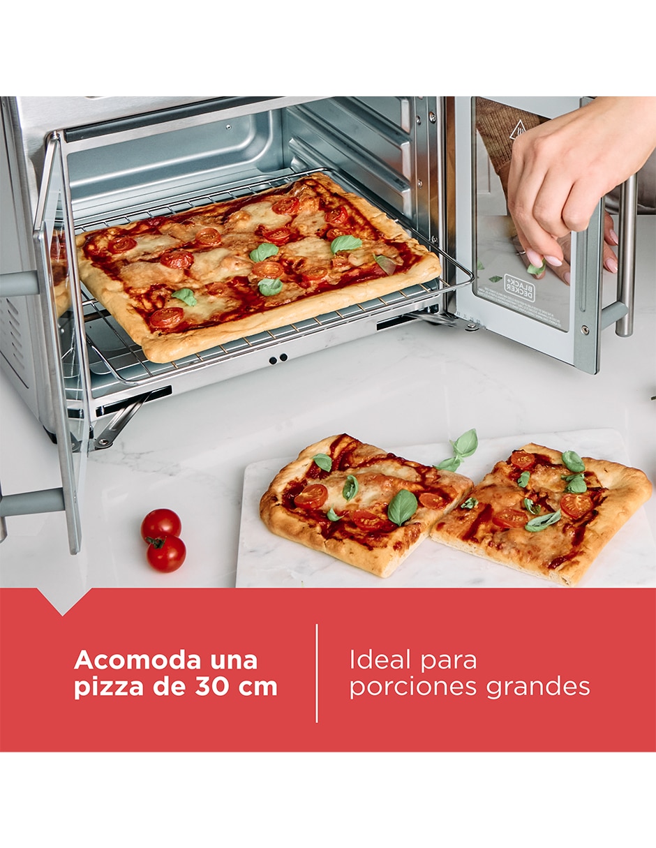 Horno eléctrico freidora Black + Decker Crisp 'N Bake 16 L