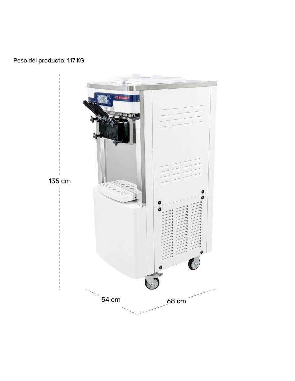 Máquina de helados semiautomático 10