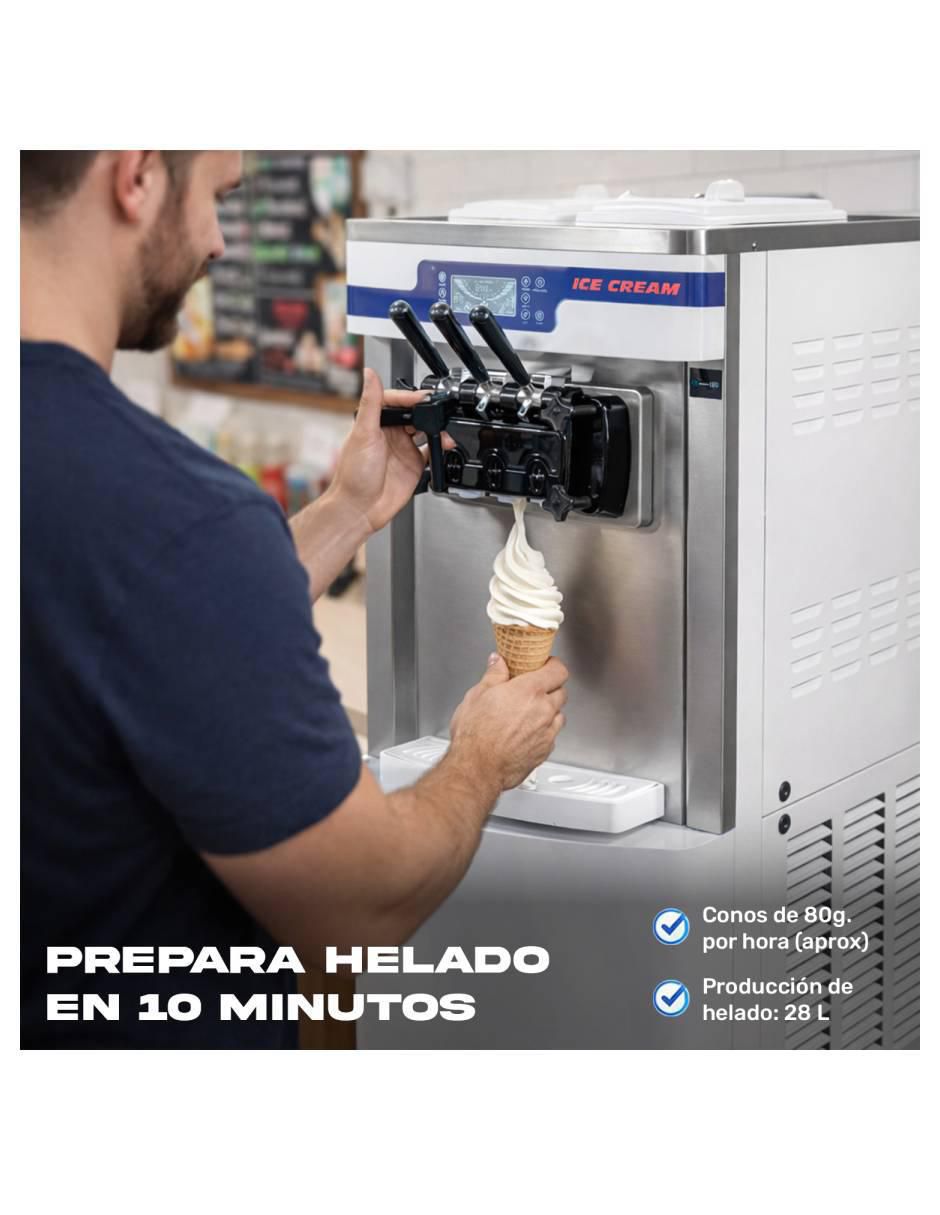 Máquina de helados semiautomático 8