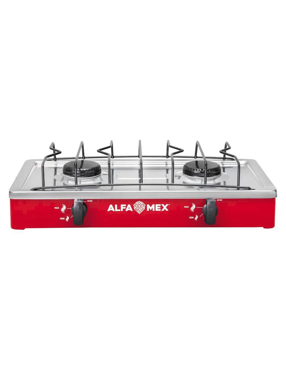 Parrilla de gas 304-5-rojo de acero inoxidable 1