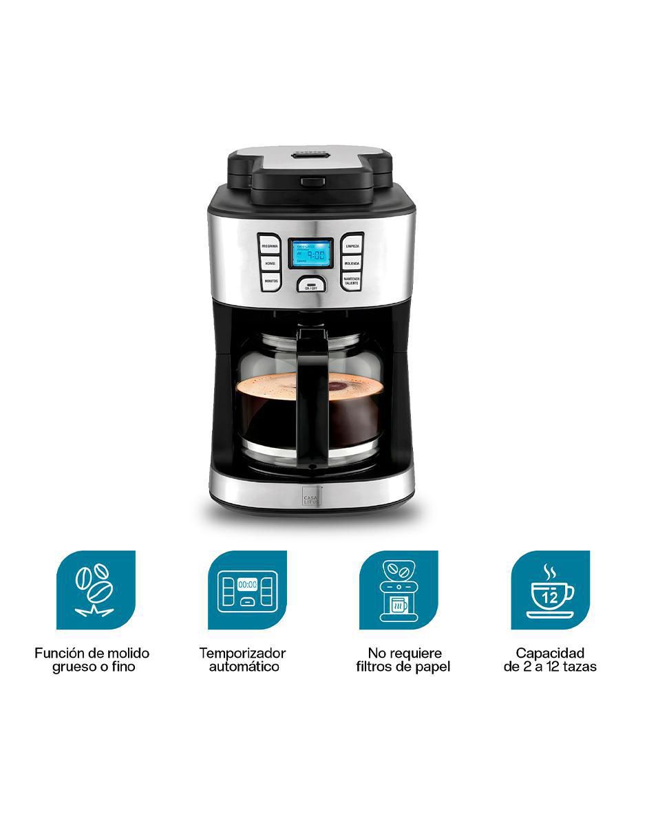 Cafetera con molino automática 2