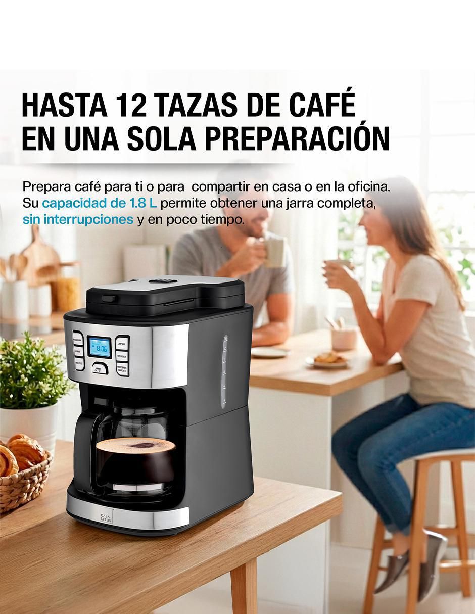 Cafetera con molino automática