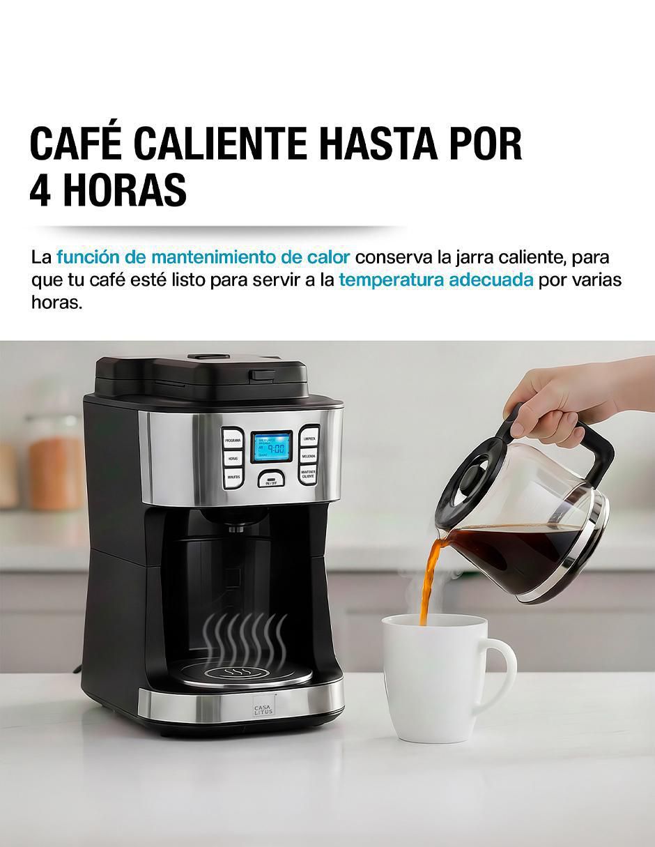 Cafetera con molino automática 6