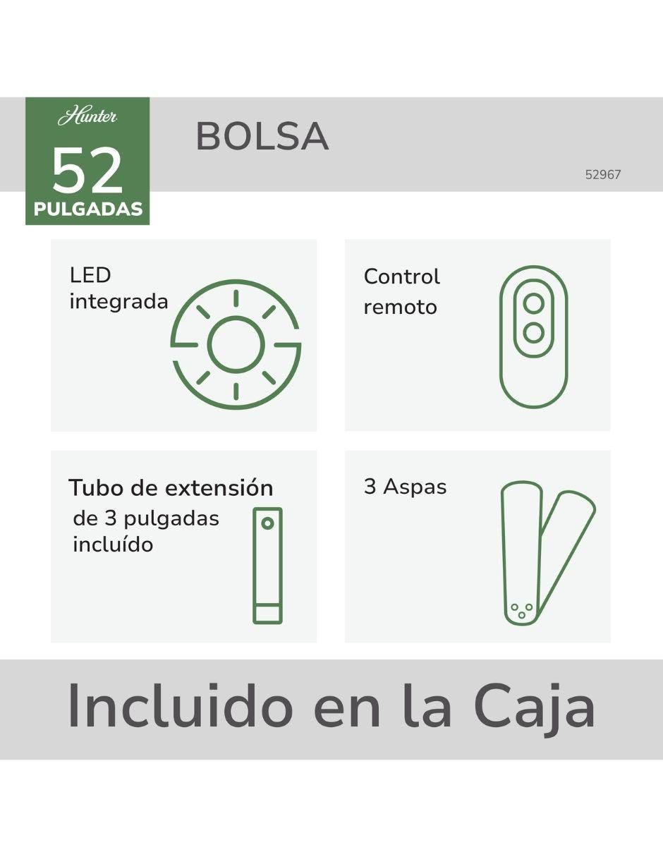 Ventilador de techo con control remoto 3 velocidades