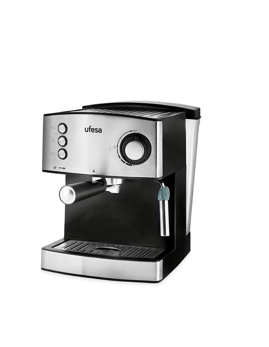 CAFETERA ESPRESSO UFESA, PLATEADO 1