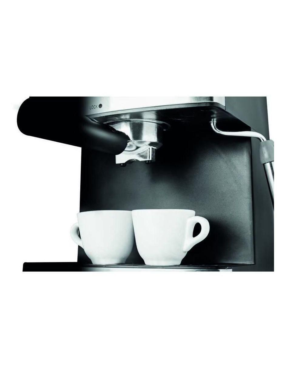 CAFETERA ESPRESSO UFESA, PLATEADO 4