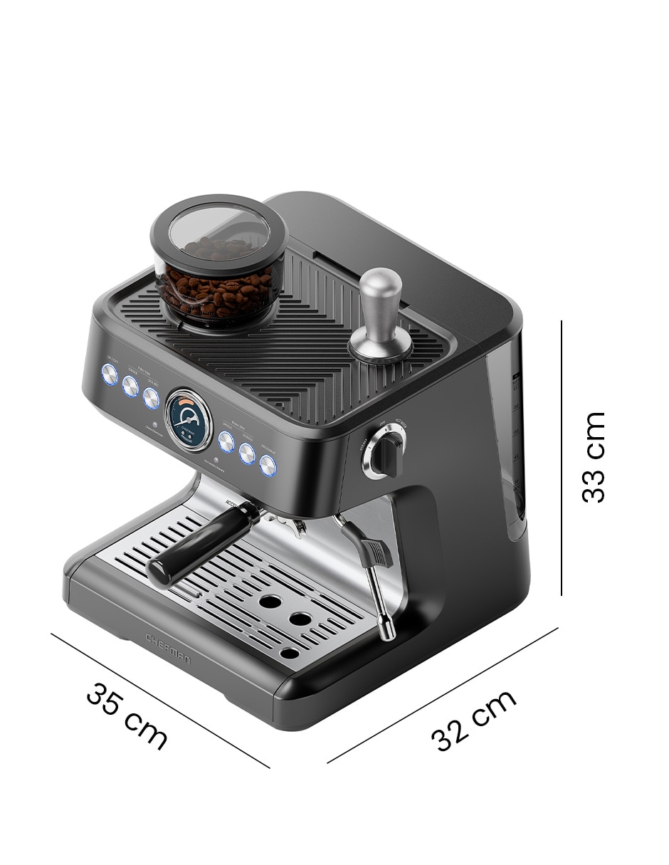 Cafetera espresso RJ54-G-SS-D-BLK-MX 2