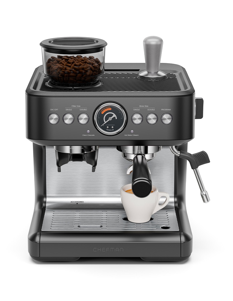 Cafetera espresso RJ54-G-SS-D-BLK-MX 3