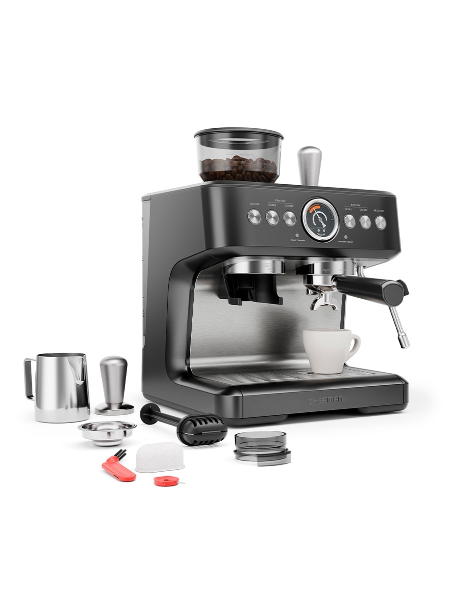 Cafetera espresso RJ54-G-SS-D-BLK-MX 5
