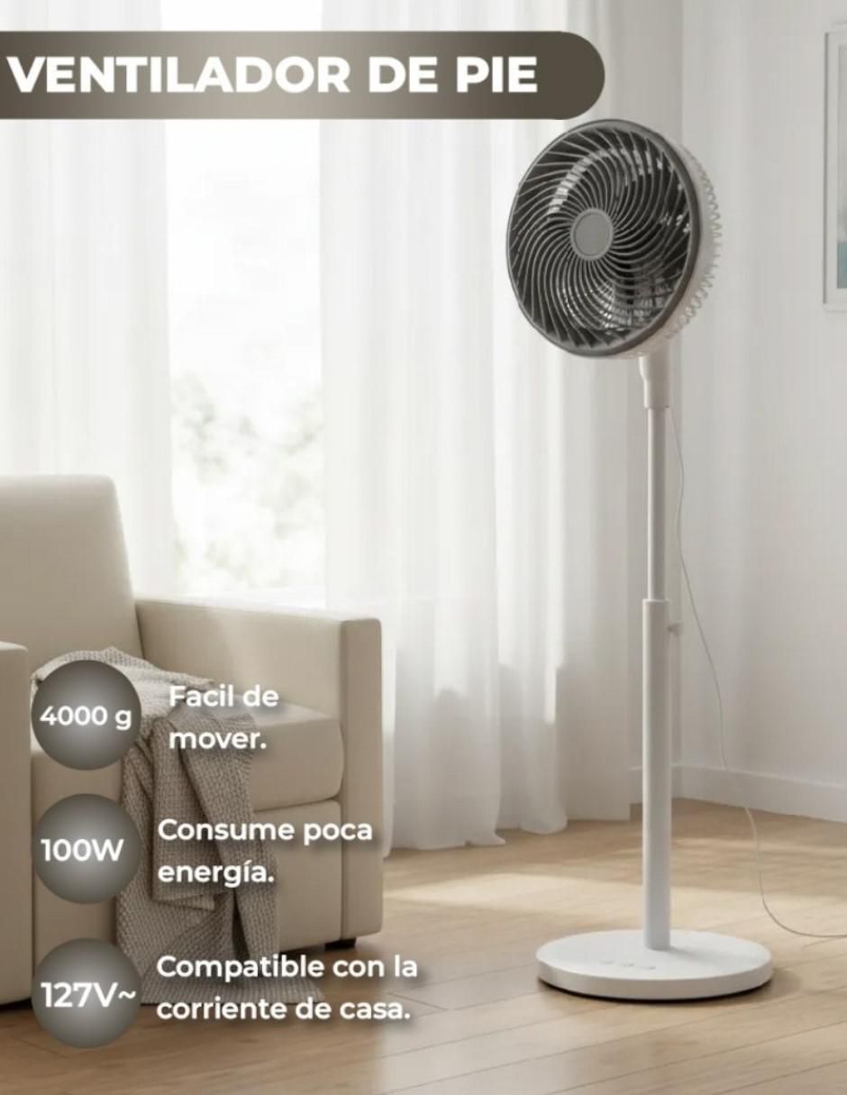 Ventilador de piso 3 velocidades 3