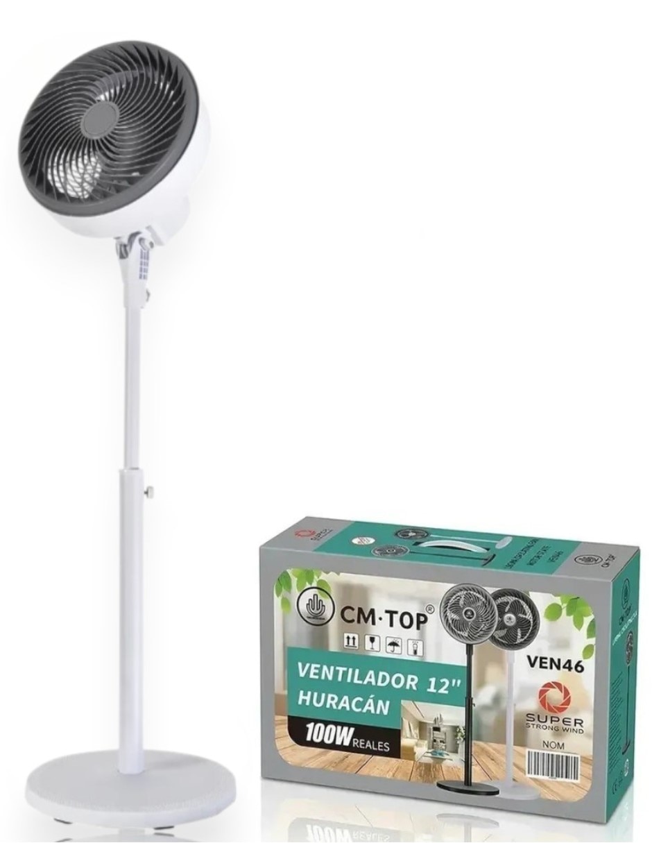 Ventilador de piso 3 velocidades 4
