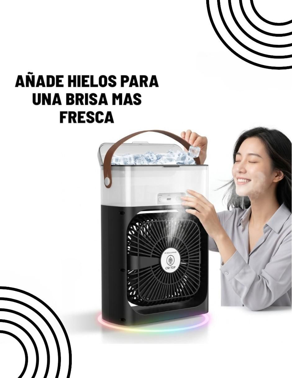Ventilador de escritorio 3 velocidades 4