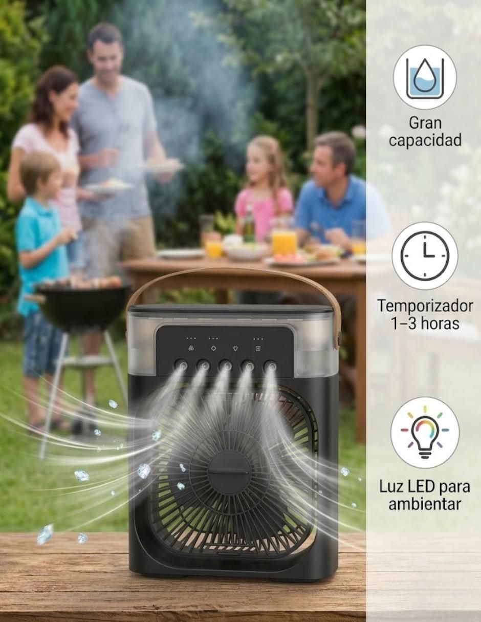 Ventilador de escritorio 3 velocidades 5