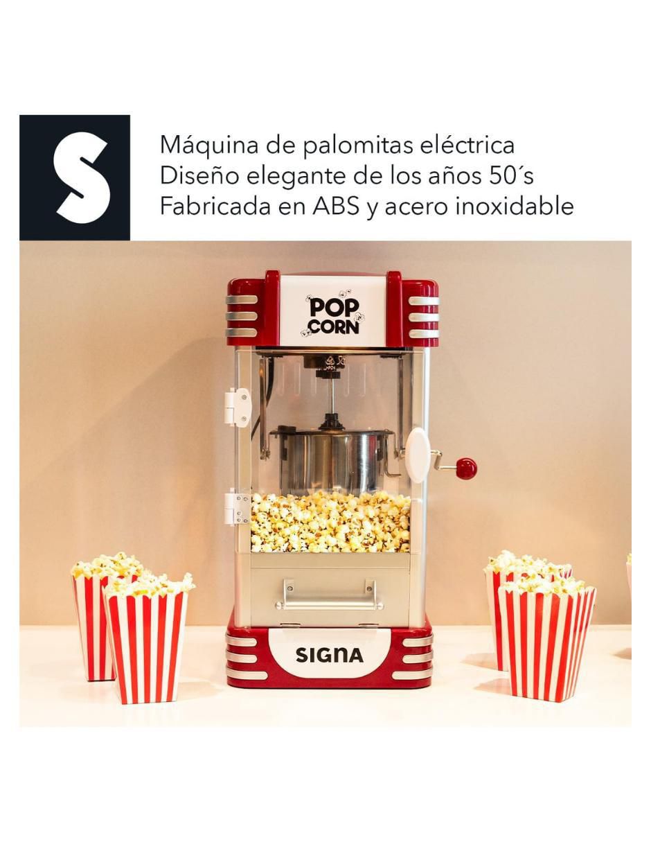 Máquina palomitas Signa maquina de palomitas eléctrica