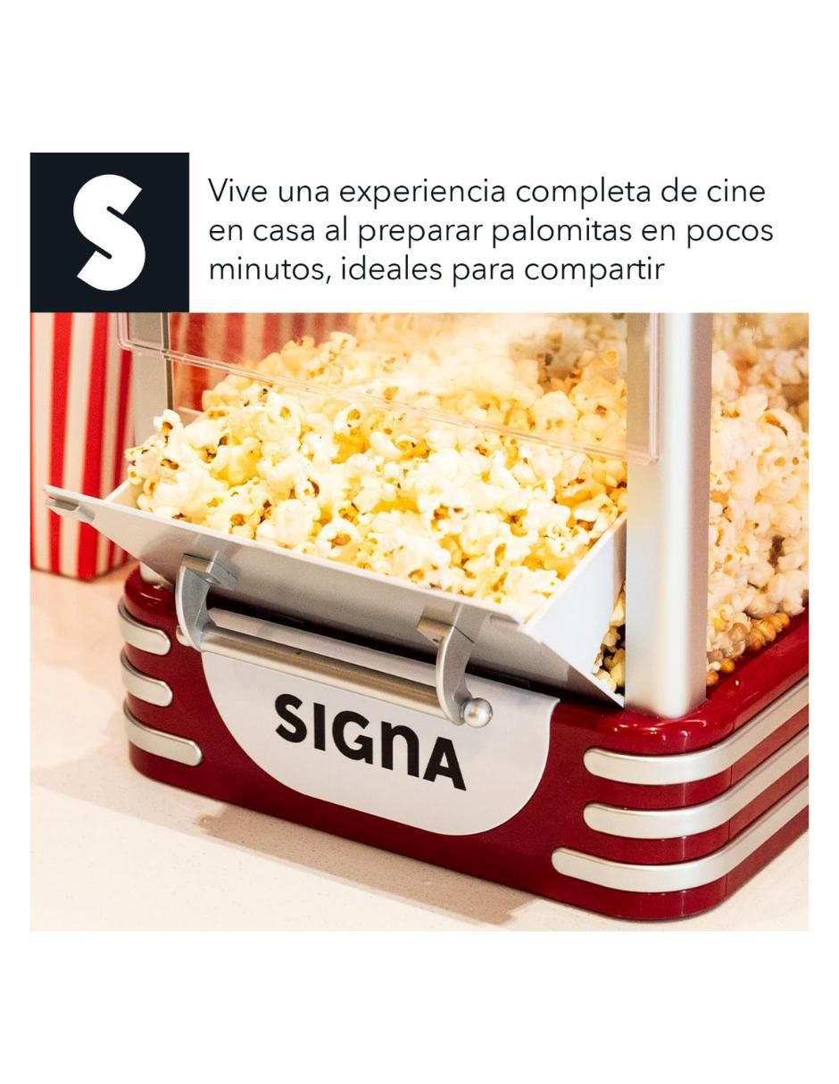Máquina palomitas Signa maquina de palomitas eléctrica