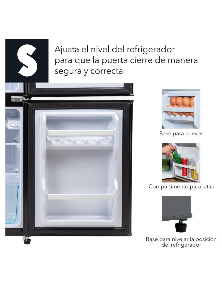 Mini refrigerador mini refrigerador el13c4 "cúbicos" 7