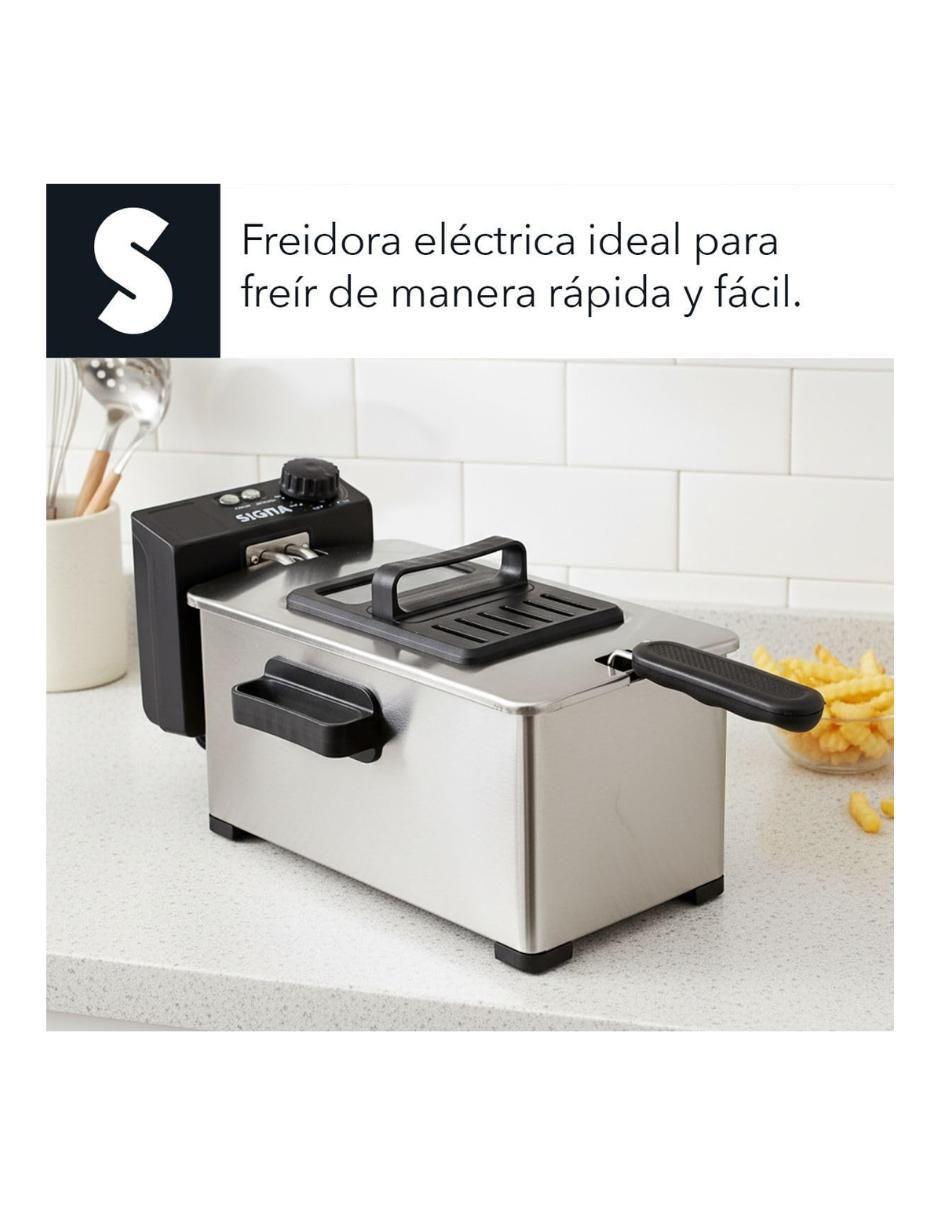 Freidora de aceite con compartimento único Signa 3.5 L