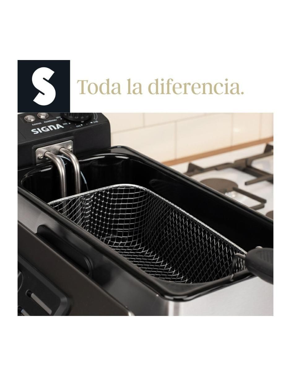 Freidora de aceite con compartimento único Signa 3.5 L