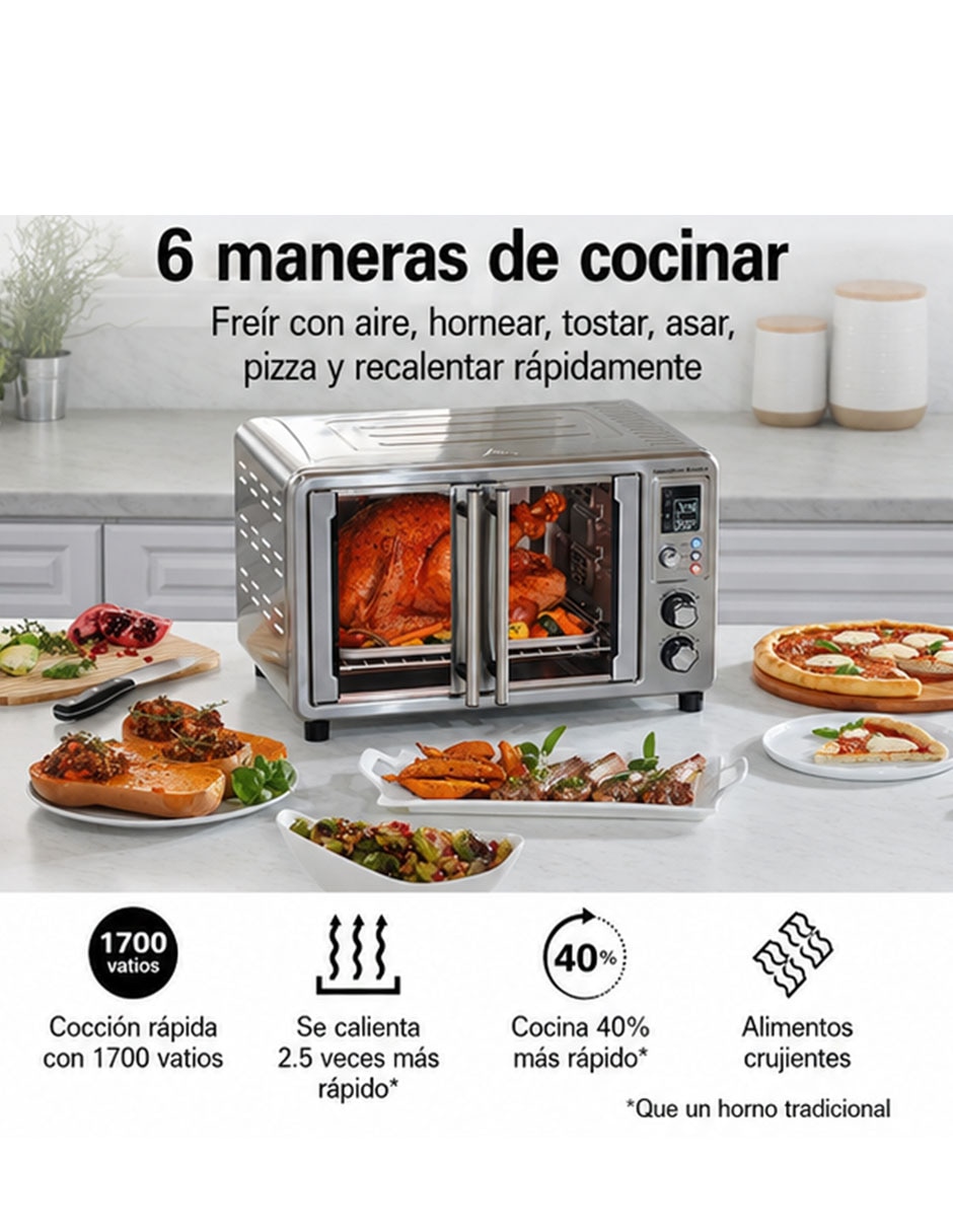 Horno de aire Hamilton Beach 23 L