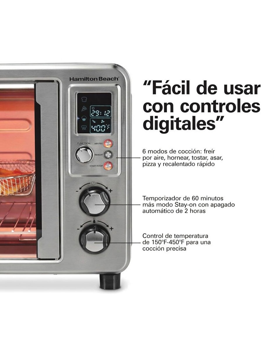 Horno de aire Hamilton Beach 23 L