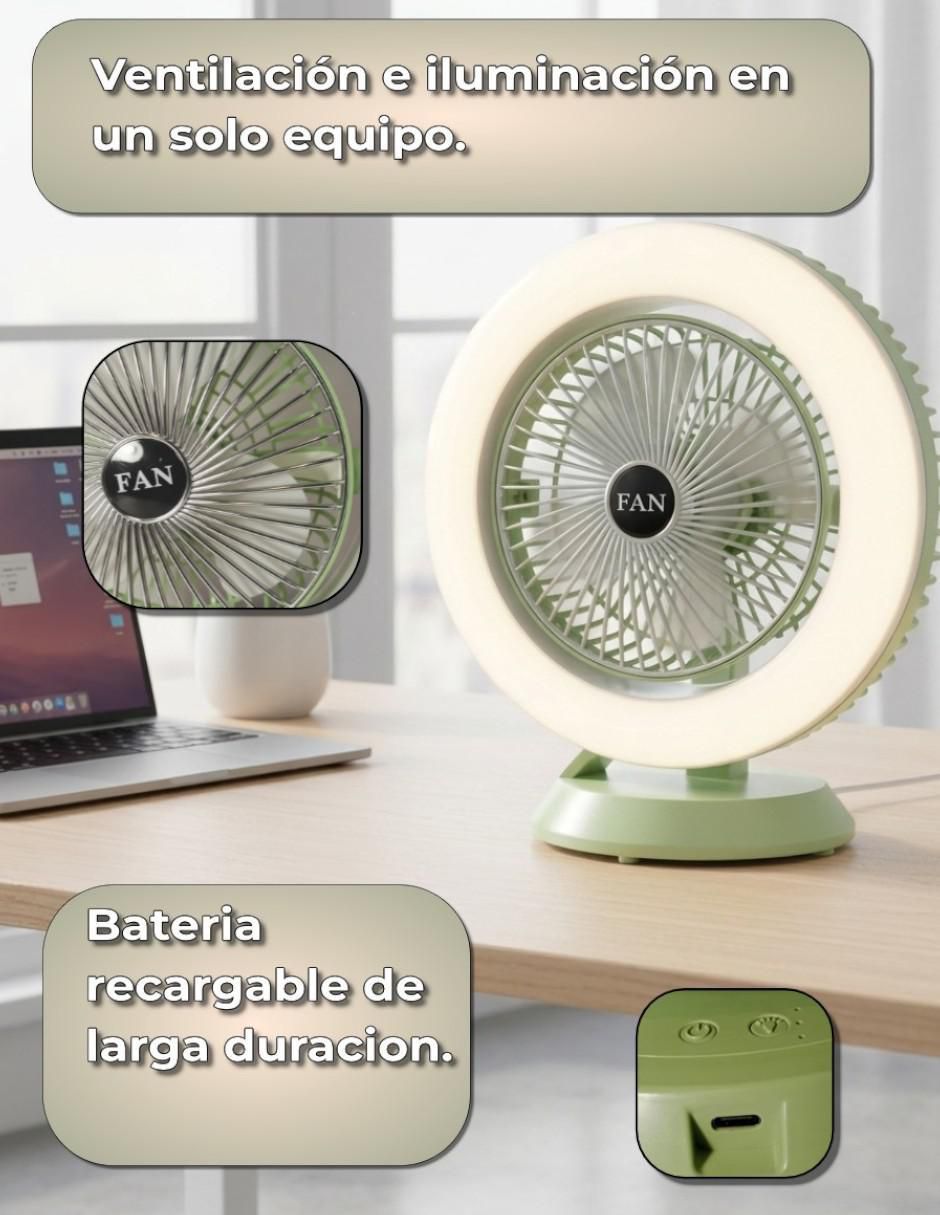 Ventilador de escritorio Cm-Top 3 velocidades