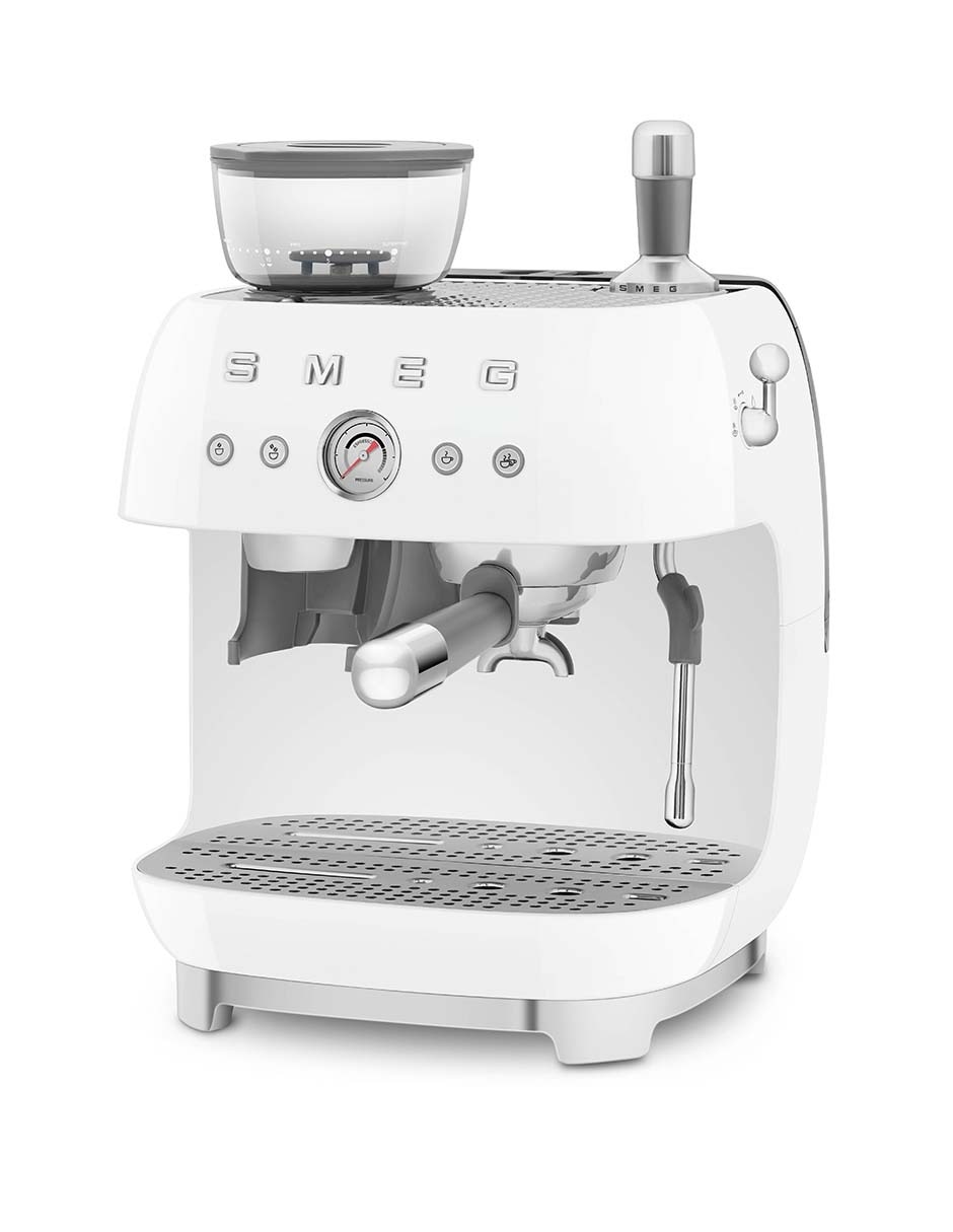 Cafetera con molino Smeg 50´s Style EGF03WHUS