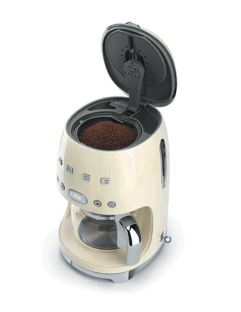 Cafetera de goteo smeg 50’s style dcf02crus 5