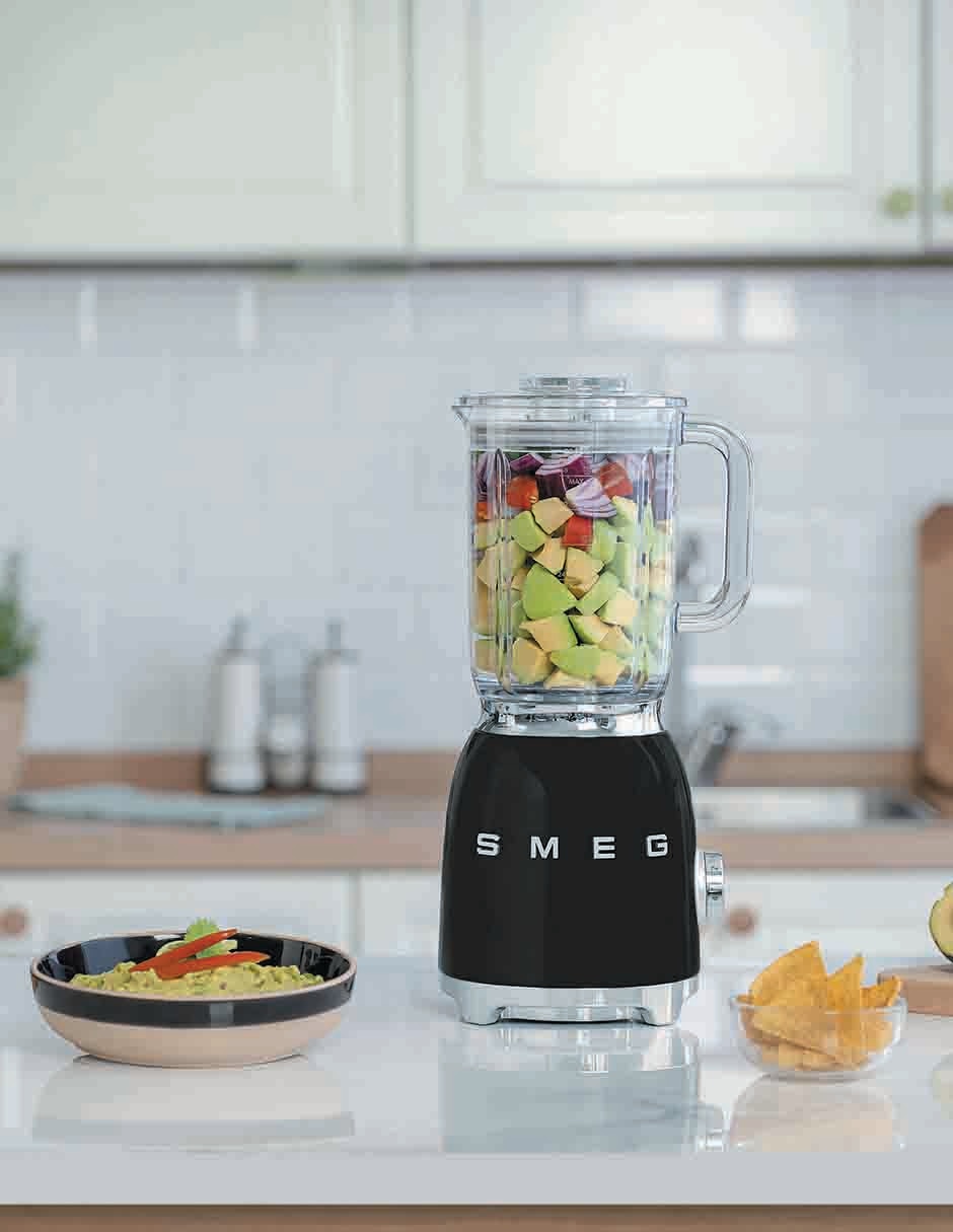 Licuadora smeg blf03blus 4 velocidades
