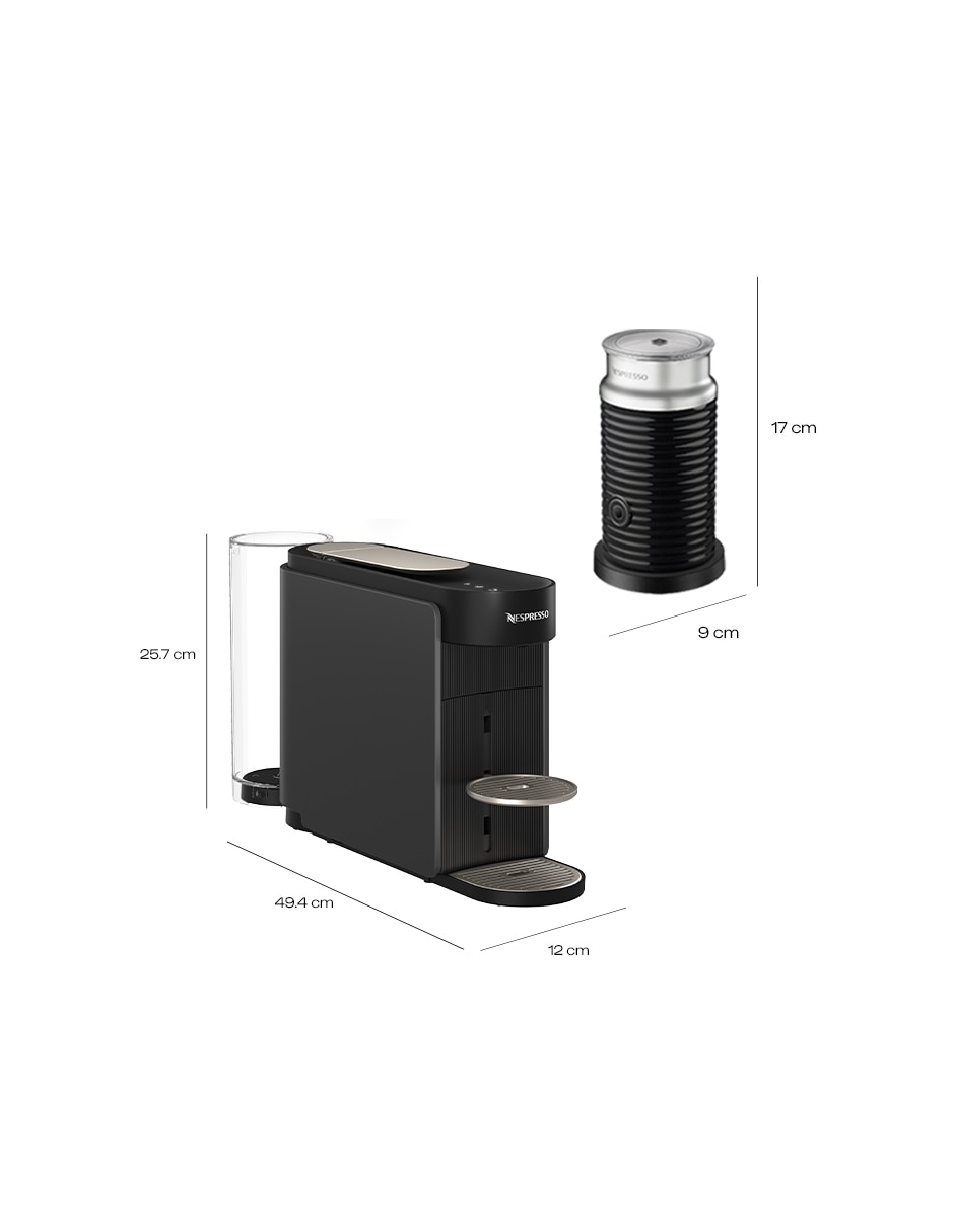 Cafetera Combo Vertuo UP Gris 5
